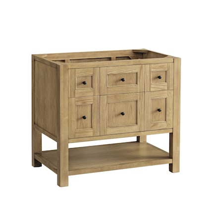 James Martin Vanities Breckenridge 36in Single Vanity Cabinet, Light Natural Oak 330-V36-LNO